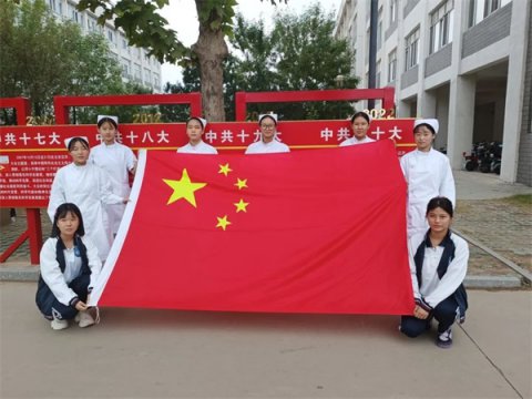 “技能成才 强国有我” ——丰润职教中心开展庆祝建国74周年系列活动