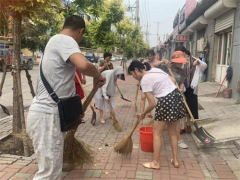 创城当先锋 曹妃甸职教中心在行动