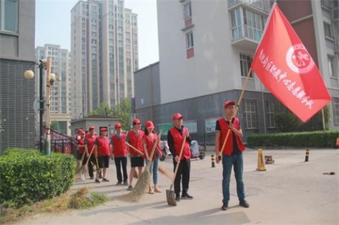 曹妃甸职教中心志愿服务队-做一日特殊“园丁”志愿服务活动