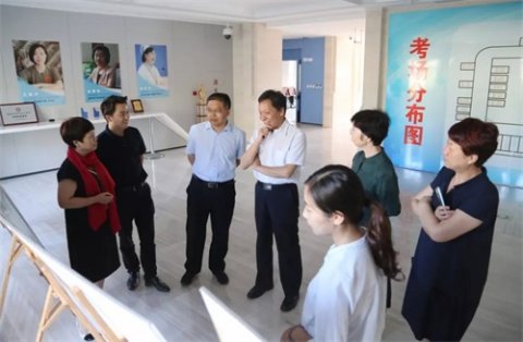 ​北京理工大学校长助理汪本聪一行到职教城考察交流