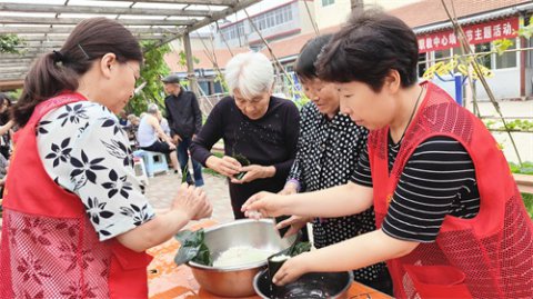 让我的爱陪伴你 ——玉田职教中心开展端午节主题活动