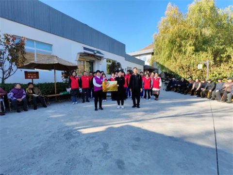 玉田职教中心携手敬德养老公寓共建“融行”志愿服务队实践基地