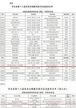 玉田职教中心学生喜获河北省自制教具展评二等奖