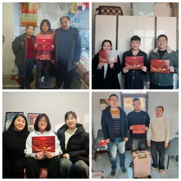 喜报送福 技能筑梦——遵化市职业教育联合学校开展“喜报送福”活动