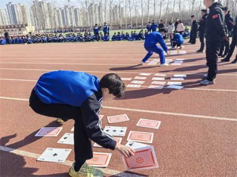 “超音速” 活动燃爆校园，玉田职教中心魅力德育展新姿