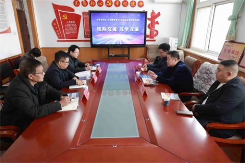 天津市机电工艺技师学院来乐亭职校参观交流