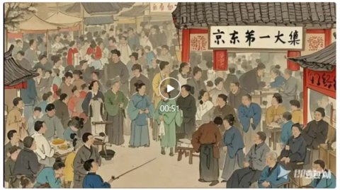 鸦鸿桥曾经多繁华？来看看玉田职中的AI团队，为你复原的500年前的“京东第一大集”