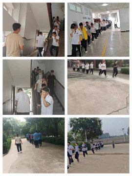 开展消防演练 筑牢安全防线——遵化市职业教育联合学校开展消防疏散逃生演练