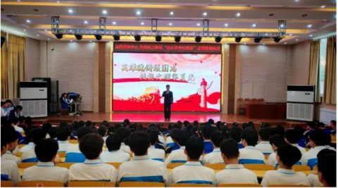 玉田职教中心成功举办“我心目中的英雄”演讲比赛